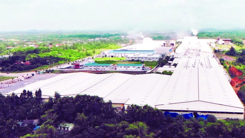 Khu công nghiệp Tam Dương II - Khu A thu hút nhiều nhà đầu tư thứ cấp.