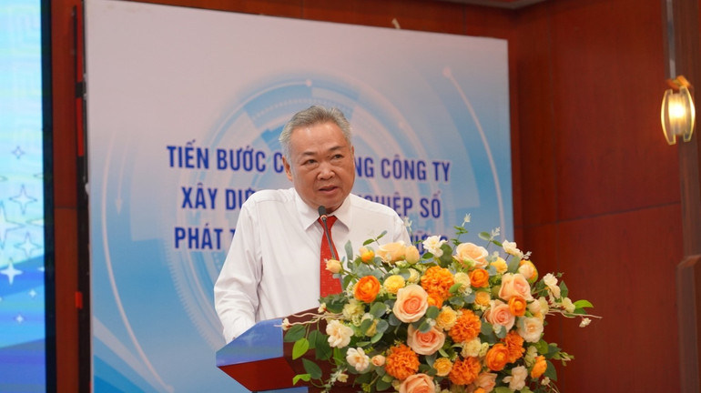Đồng chí Phạm Quốc Bảo, Bí thư Đảng ủy, Chủ tịch Hội đồng thành viên EVNHCMC phát biểu chỉ đạo Đại hội. pham-quoc-bao.jpg
