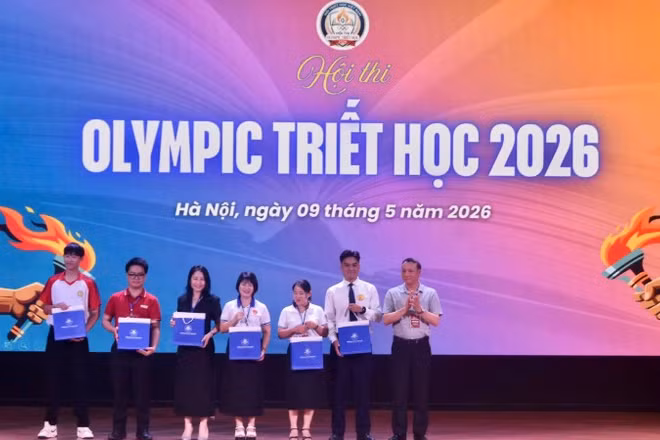 Hội thi Olympic Triết học năm 2026 dành cho sinh viên cả nước.