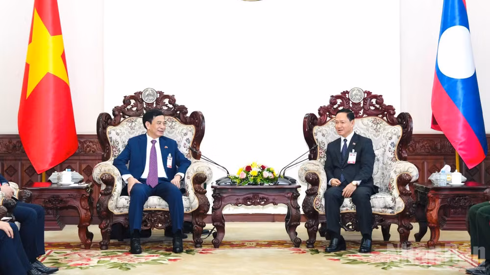 Quang cảnh hội kiến. (Ảnh: Cộng tác viên)