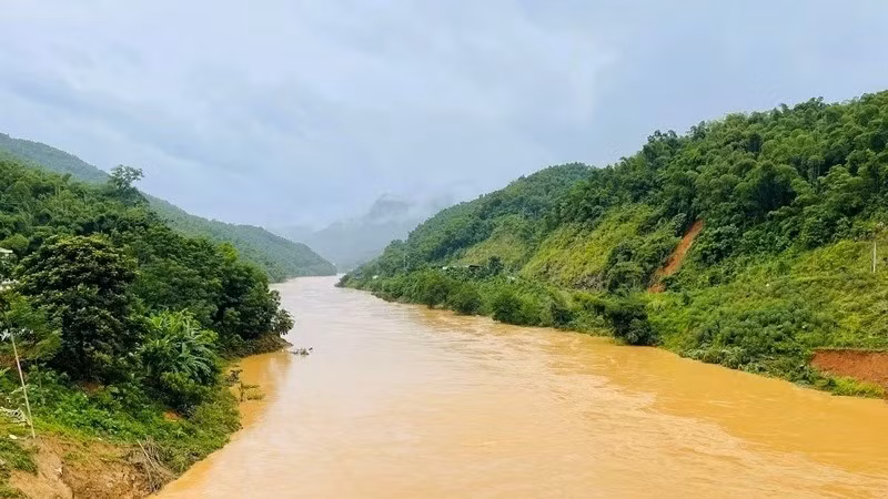 Theo Trung tâm Dự báo khí tượng thủy văn quốc gia, trên sông Mã sẽ xuất hiện một đợt lũ, với đỉnh lũ ở thượng lưu có khả năng đạt mức báo động III. (Ảnh: Baothanhhoa.vn)