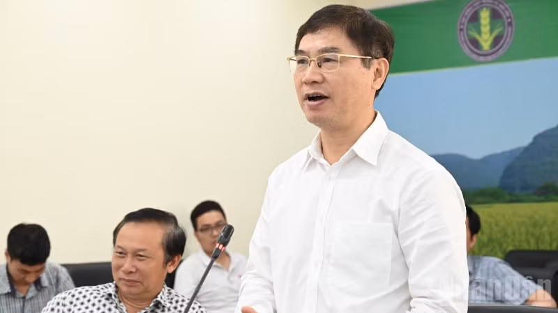 Ông Nguyễn Quý Dương, Phó Cục trưởng Cục Trồng trọt và Bảo vệ thực vật thông tin rõ hơn về Dự thảo Bộ Tiêu chuẩn quốc gia về quy trình sản xuất, sơ chế rau bảo đảm an toàn thực phẩm.