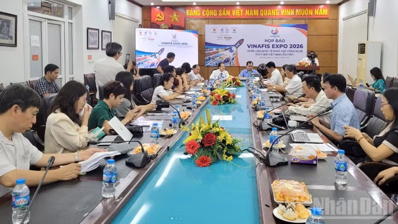 Họp báo giới thiệu Triển lãm quốc tế khoa học công nghệ thủy sản Việt Nam lần thứ I-Vinafis Expo 2026.