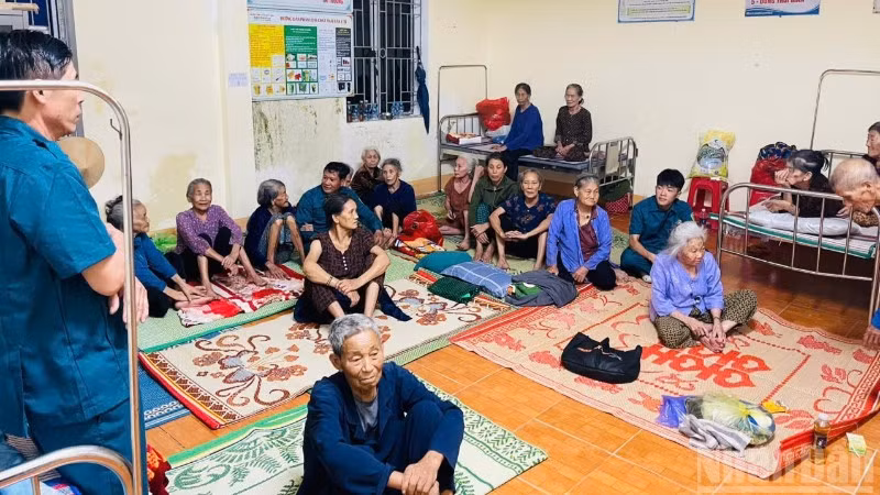 Nhờ chủ động các phương án di dân nên tỉnh Hà Tĩnh đã hạn chế tối đa những thiệt hại về người do cơn bão số 5 vừa qua gây ra.