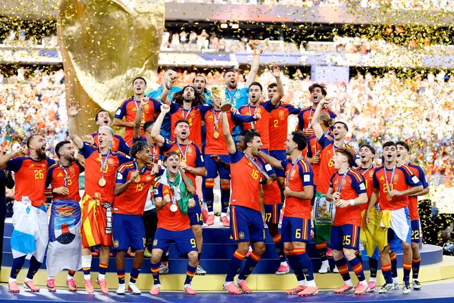 Tây Ban Nha vô địch World Cup 2026 và sẽ là nhà đồng tổ chức kỳ giải tiếp theo.