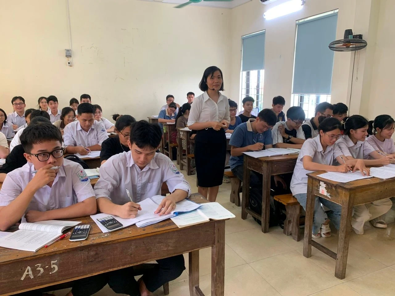 Các thí sinh trước thềm mùa thi nhiều đổi mới.