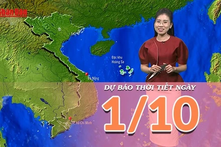 [Video] Dự báo thời tiết ngày 1/10/2025: Mưa lớn vẫn tiếp diễn ở Bắc Bộ 