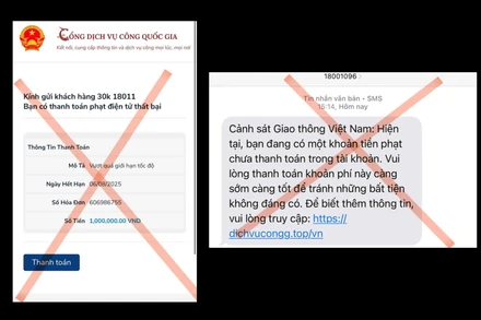 [Video] Công an TP Hà Nội cảnh báo thủ đoạn lừa đảo qua tin nhắn phạt nguội 