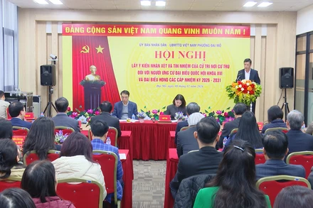 [Video] Giới thiệu đồng chí Trịnh Văn Quyết, Nguyễn Kim Sơn ứng cử đại biểu Quốc hội khóa XVI