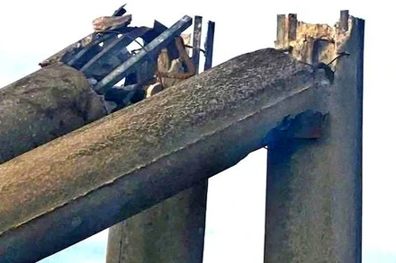 [Video] Điện lực Hà Tĩnh lên tiếng về cột điện gãy đổ sau bão, lộ kết cấu bên trong