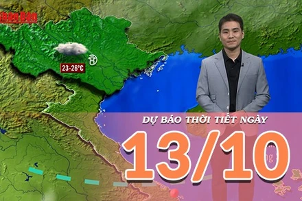 [Video] Dự báo thời tiết ngày 13/10/2025: Mưa gia tăng ở Bắc Bộ
