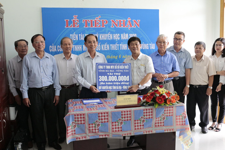 Công ty TNHH MTV Xổ số kiến thiết tỉnh Bà Rịa-Vũng Tàu luôn dẫn đầu trong công tác xã hội, thiện nguyện.