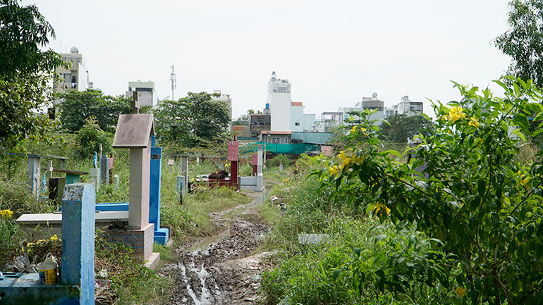 Theo ghi nhận của phóng viên Báo Nhân Dân, bên trong nghĩa trang Bình Hưng Hòa hiện nay vẫn còn nhiều ngôi mộ chưa được di dời, một số ngôi mộ đã được bốc nằm xen lẫn với mộ chưa di dời cỏ cây um tùm. Theo ghi nhận của phóng viên Báo Nhân Dân, bên trong nghĩa trang Bình Hưng Hòa hiện nay vẫn còn nhiều ngôi mộ chưa được di dời, một số ngôi mộ đã được bốc nằm xen lẫn với mộ chưa di dời cỏ cây um tùm.