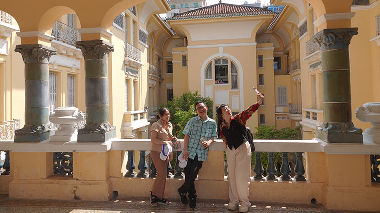 Bảo tàng Mỹ Thuật Thành phố Hồ Chí Minh được bình chọn là một trong 10 điểm tham quan thú vị.