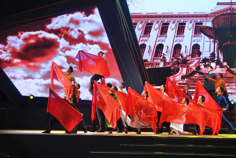 Một tiết mục trong chương trình.