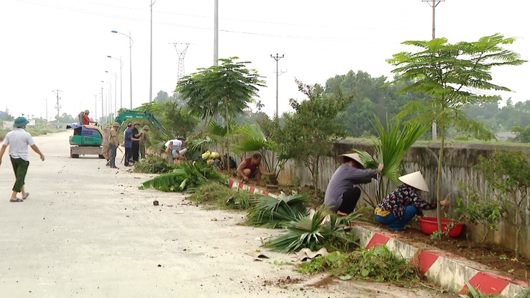 Phong trào xây dựng Nông thôn mới đã trở thành nhu cầu của mỗi người dân huyện Gia Viễn.