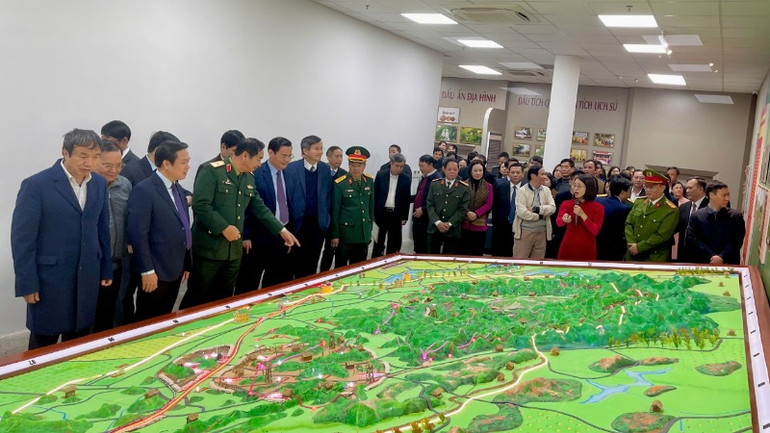 Tòa nhà bảo tàng được cải tạo, nâng cấp, xây dựng 2 tầng với tổng diện tích sàn 1.315m2 cùng với công trình nhà dịch vụ, phòng làm việc và các hạng mục phụ trợ khác.