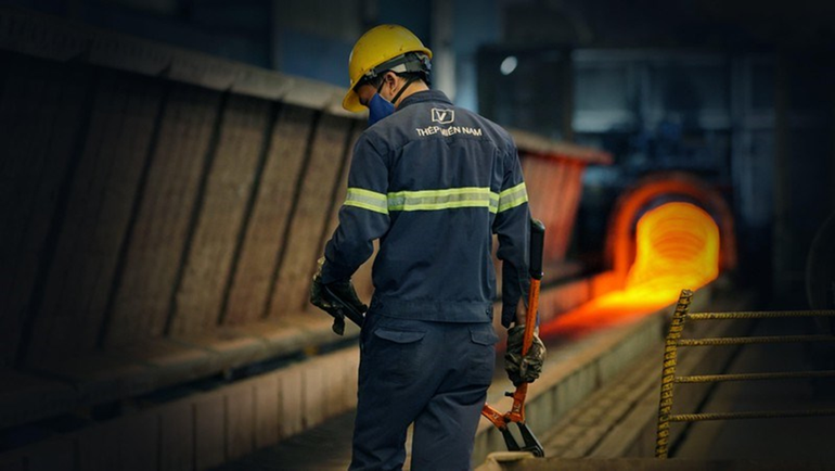 Kỳ vọng tăng trưởng kép 17% lợi nhuận, duy trì Top 3 ngành thép Việt Nam. (Ảnh: Sưu tầm)