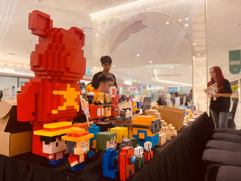 Sản phẩm gỗ lắp ghép, tạo hình đang được giới trẻ ham mê khám phá yêu thích.