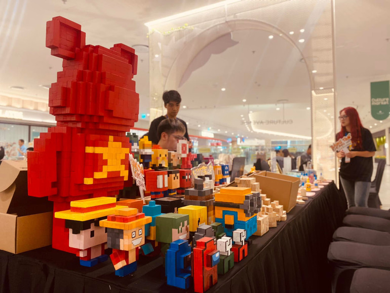 Sản phẩm gỗ lắp ghép, tạo hình đang được giới trẻ ham mê khám phá yêu thích.