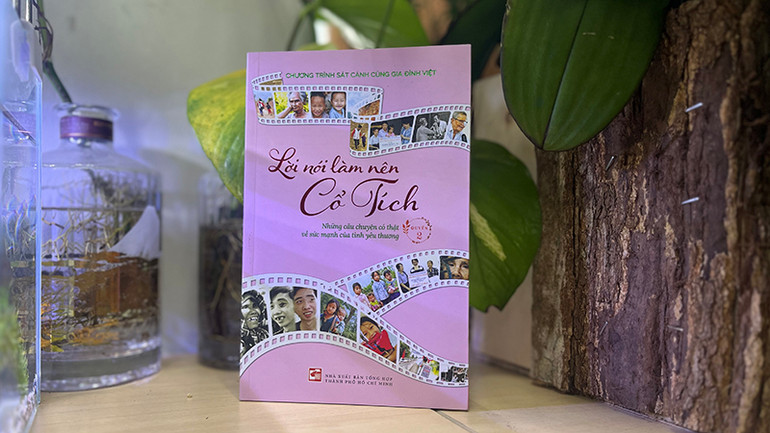 Bìa cuốn sách Lời nói làm nên cổ tích, quyển 2. Bìa cuốn sách Lời nói làm nên cổ tích, quyển 2.