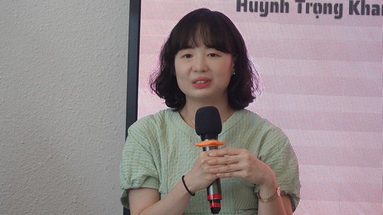 Nhà văn Choi Eun Young.