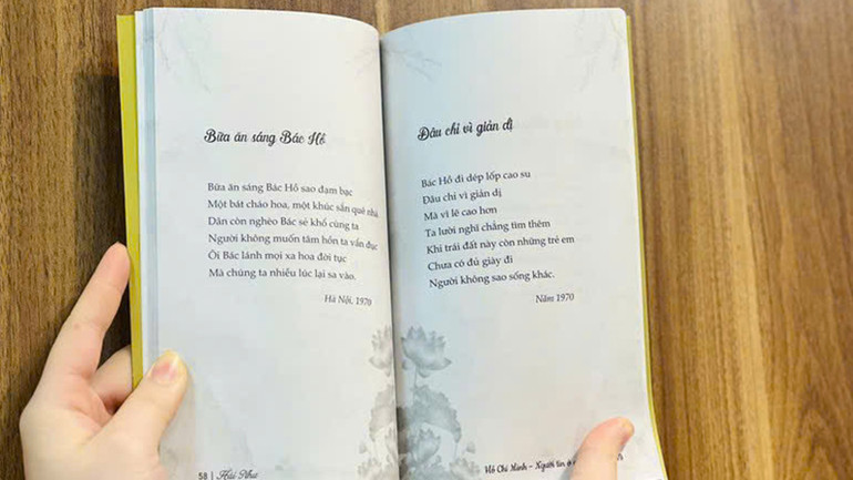 Tập thơ có bài dài, bài ngắn, thậm chí là rất ngắn nhưng tất cả đều toát lên tư tưởng, phong cách của Chủ tịch Hồ Chí Minh.