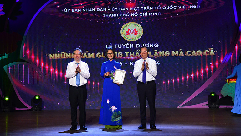 Tuyên dương cá nhân "Những tấm gương thầm lặng mà cao cả" lần thứ 6.