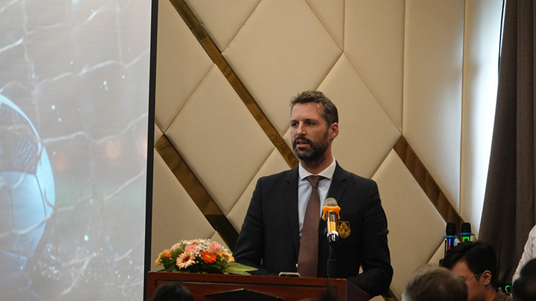 Đại biểu chia sẻ giải pháp bảo vệ bản quyền tác giả trên không gian mạng.