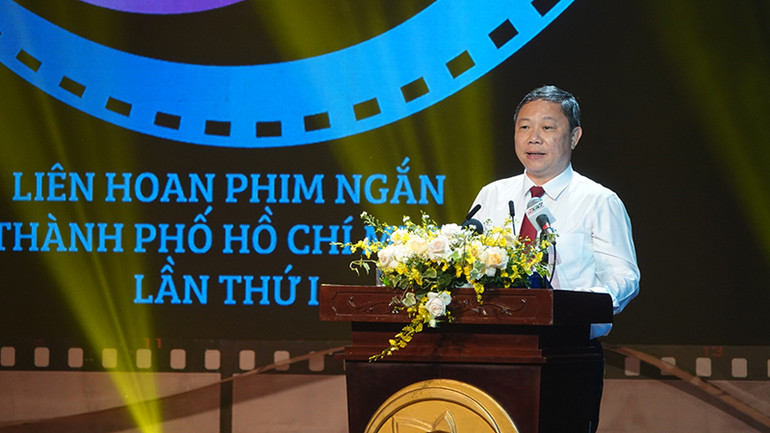 Ông Dương Anh Đức, Phó Chủ tịch Ủy ban nhân dân Thành phố Hồ Chí Minh phát biểu. Ông Dương Anh Đức, Phó Chủ tịch Ủy ban nhân dân Thành phố Hồ Chí Minh phát biểu.