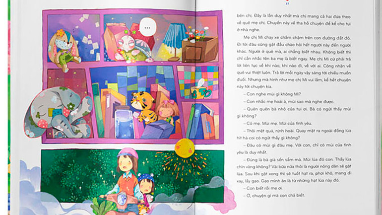 Tác phẩm "Những thiên thần của người gác rừng" ra mắt lần này có nhiều minh họa sinh động hơn.