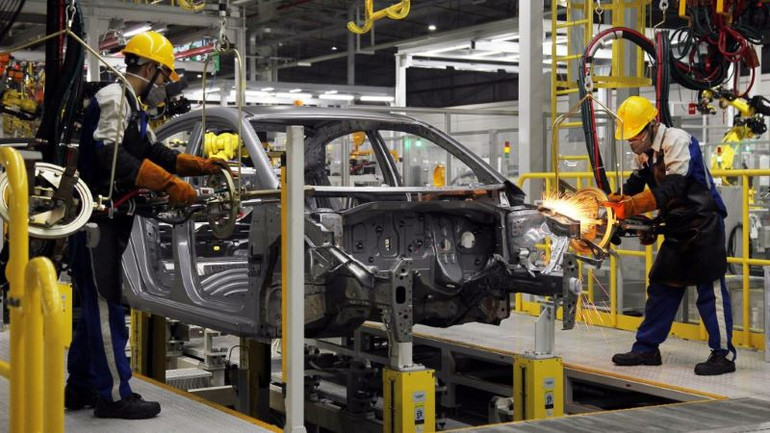 Khu công nghiệp Gián Khẩu (Gia Viễn) là một trong ba trung tâm lắp ráp ô-tô lớn nhất cả nước. (Ảnh: Thanhcong)