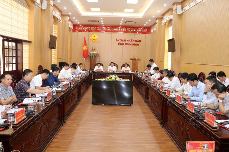 Hội nghị Đoàn công tác Thành viên Chính phủ ngày 19/10 tại Ninh Bình. (Ảnh: Đức Phương) Hội nghị Đoàn công tác Thành viên Chính phủ ngày 19/10 tại Ninh Bình. (Ảnh: Đức Phương)