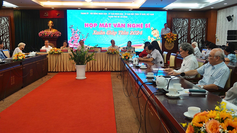 Toàn cảnh buổi gặp gỡ.