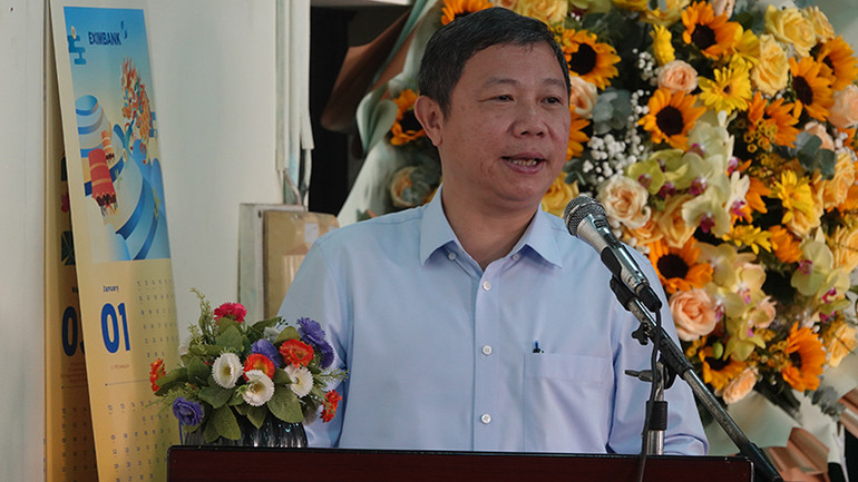 Phó Chủ tịch Ủy ban nhân dân Thành phố Hồ Chí Minh Dương Anh Đức phát biểu.