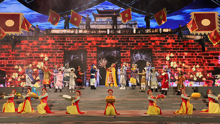 Một cảnh trong chương trình.