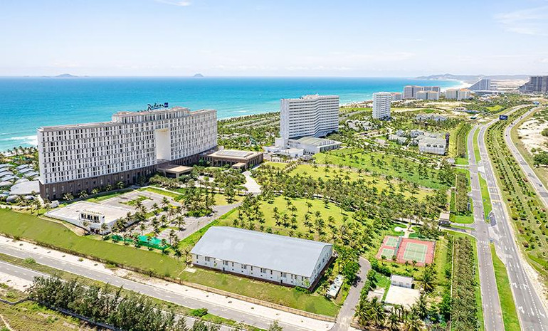 Khu du lịch bắc bán đảo Cam Ranh - được xác định trở thành Khu du lịch quốc gia.