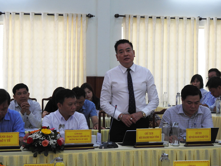 Đại biểu đã thảo luận, đề xuất nhiều giải pháp để bảo đảm thu ngân sách của tỉnh trong thời gian tới tại hội nghị. Đại biểu đã thảo luận, đề xuất nhiều giải pháp để bảo đảm thu ngân sách của tỉnh trong thời gian tới tại hội nghị.