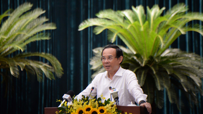 Đồng chí Nguyễn Văn Nên phát biểu kết luận hội nghị. Đồng chí Nguyễn Văn Nên phát biểu kết luận hội nghị.