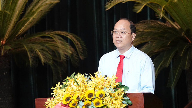 Phó Bí thư Thành ủy Thành phố Hồ Chí Minh Nguyễn Hồ Hải phát biểu chỉ đạo tại hội nghị. Phó Bí thư Thành ủy Thành phố Hồ Chí Minh Nguyễn Hồ Hải phát biểu chỉ đạo tại hội nghị.