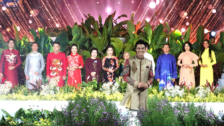 Các đại sứ Lễ hội Áo dài Thành phố Hồ Chí Minh năm 2023.