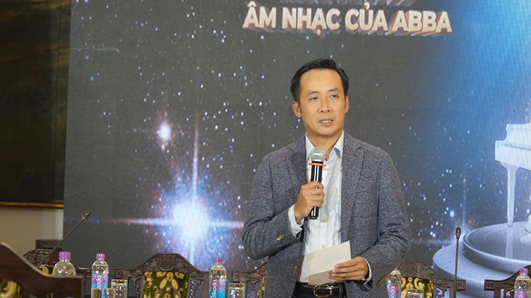 Ông Nguyễn Bảo Trung,Tổng Giám đốc SPO phát biểu tại buổi họp báo. Ông Nguyễn Bảo Trung,Tổng Giám đốc SPO phát biểu tại buổi họp báo.