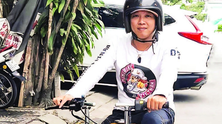 Chiếc Gorilla thường được anh Linh sử dụng. Chiếc Gorilla thường được anh Linh sử dụng.