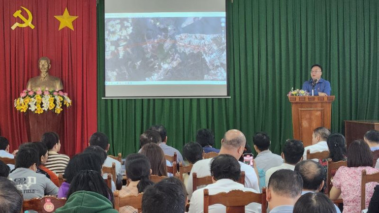 Chính quyền thành phố Vũng Tàu tổ chức đối thoại với tổ chức, cá nhân có đất trong phạm vi phải thu hồi để thực hiện dự án.