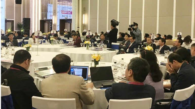 Các đại biểu tham gia Hội thảo "Y tế cơ sở: Từ chính sách đến hành động"