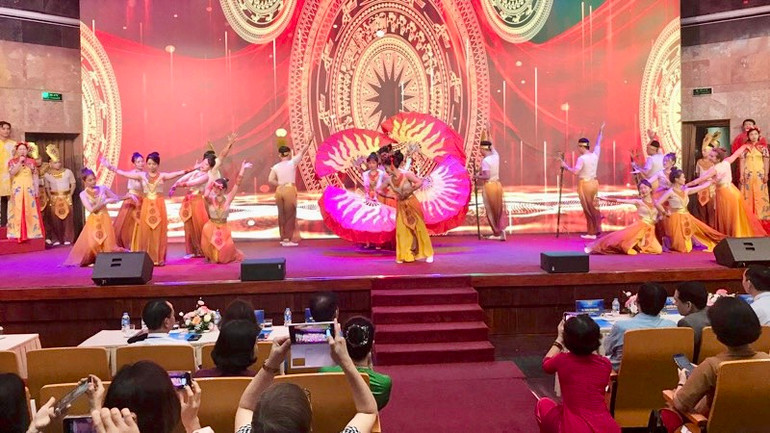 Một tiết mục múa được trình diễn tại Liên hoan.