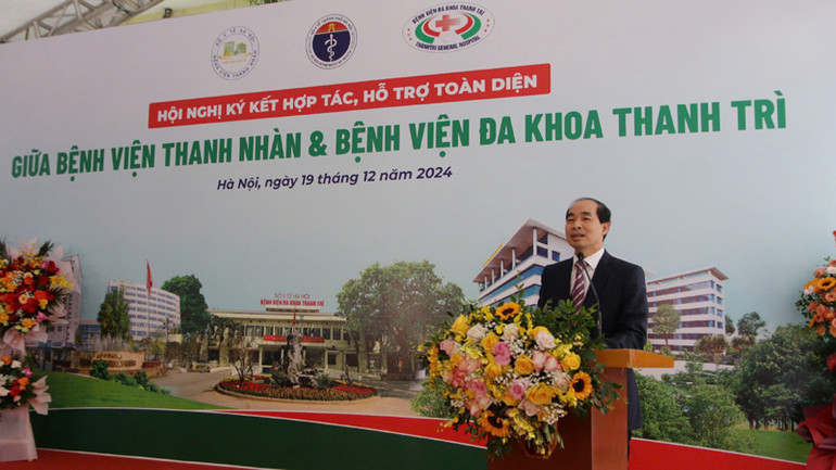 Tiến sĩ Nguyễn Đình Hưng phát biểu tại Hội nghị