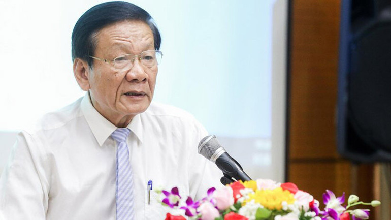 Tiến sĩ Nguyễn Anh Tuấn, Tổng biên tập Tạp chí Nhà đầu tư phát biểu tại buổi lễ ra mắt cuốn sách.