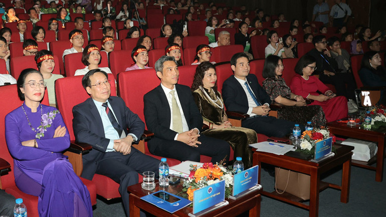 Các đại biểu tham dự Chung kết Cuộc thi "Y tế cơ sở giỏi" năm 2024.