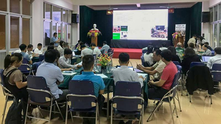 Toàn cảnh hội thảo. Toàn cảnh hội thảo.